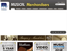 Tablet Screenshot of musicmerch.com.au